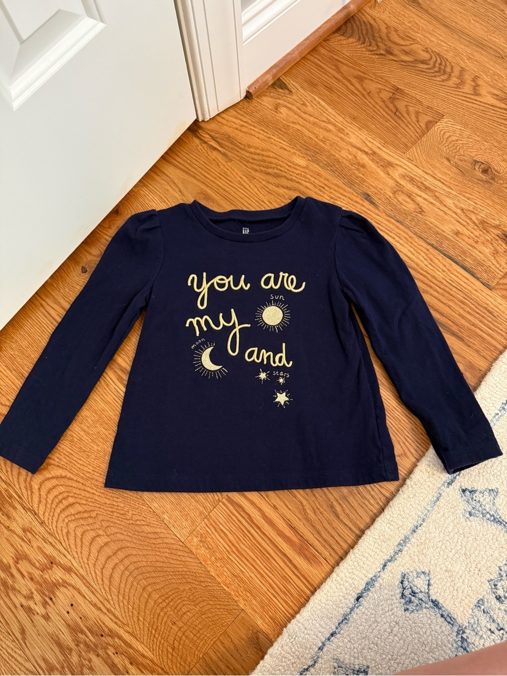Baby Gap You are my sun moon and stars Long Sleeve TShirt Size 5 Years